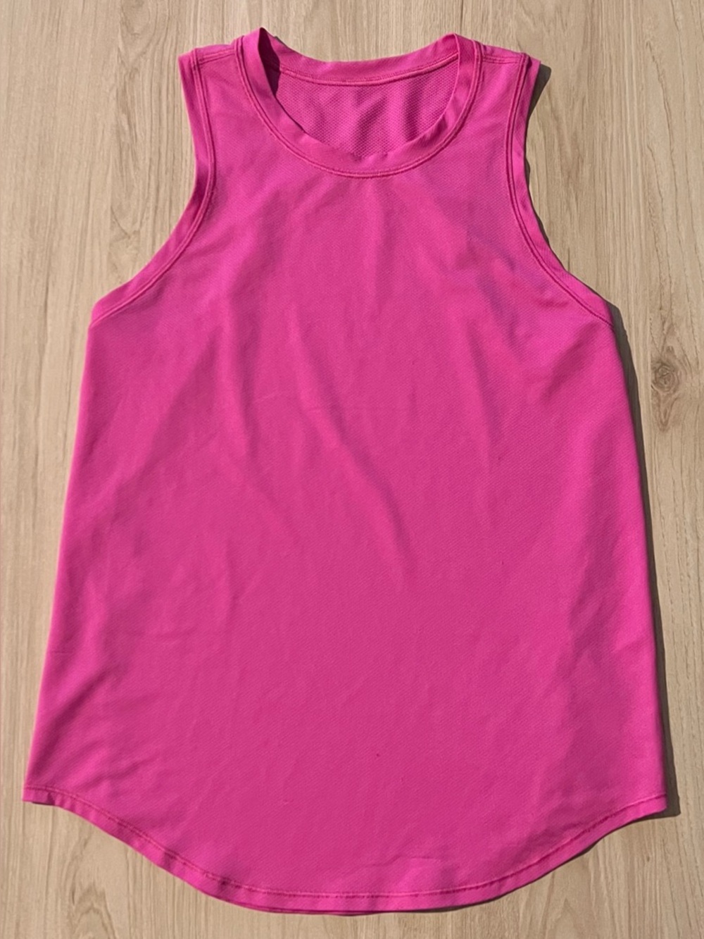 Lululemon Bright Pink Athletic Tank Top